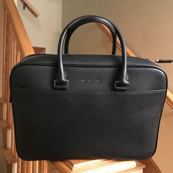 MICHAEL KORS COOPER DOUBLE ZIP BRIEFCASE BAG
